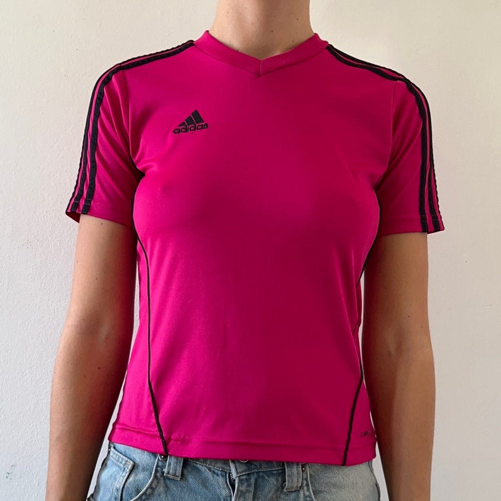 Adidas pink t-shirt